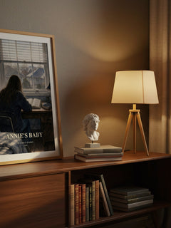 Annie's Baby watercolour print on bookshelf – Beatrice Sparks fan gift
