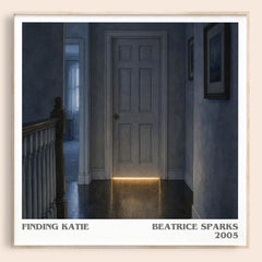 Finding Katie literary book poster by Beatrice Sparks – framed literary art print