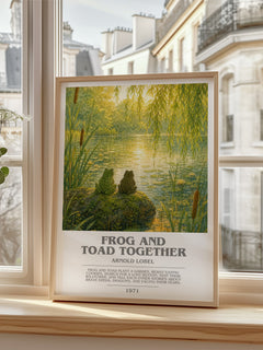 Frog and Toad Together Bookish Wall Art by Arnold Lobel – image 2