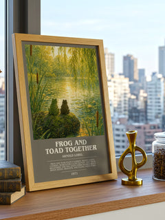 Frog and Toad Together Bookish Wall Art by Arnold Lobel – image 3