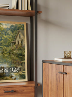 Frog and Toad Are Friends book watercolour illustration paper finish options – matte satin gloss