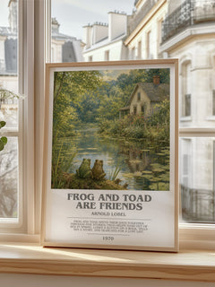 Frog and Toad Are Friends Bookish Wall Art by Arnold Lobel – image 2