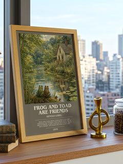 Frog and Toad Are Friends Bookish Wall Art by Arnold Lobel – image 3