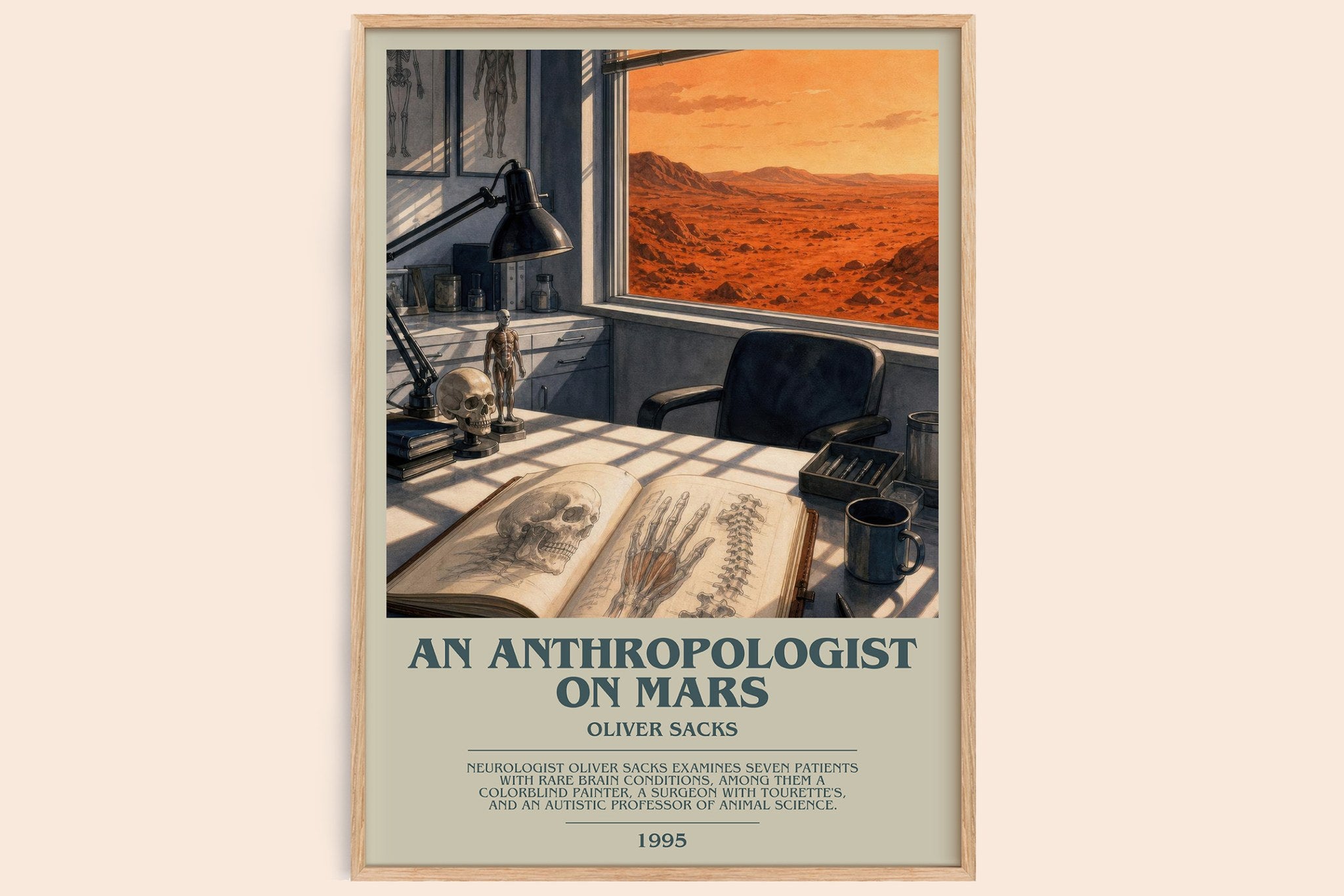 An Anthropologist on Mars Bookish Wall Art by Oliver Sacks