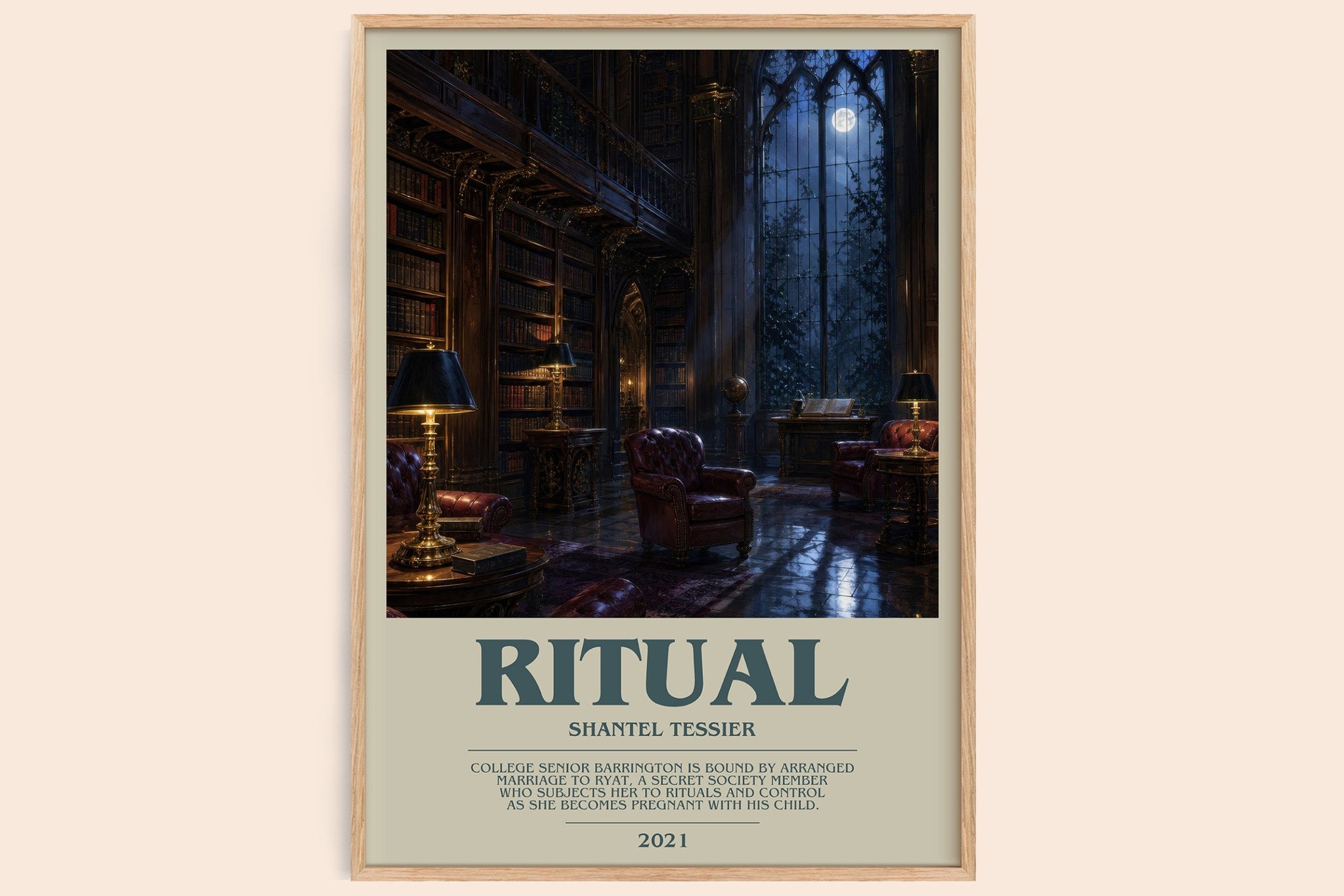 Ritual Bookish Wall Art by Shantel Tessier