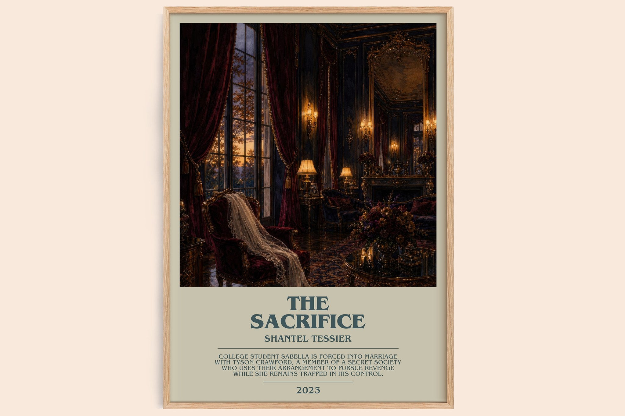 The Sacrifice Bookish Wall Art by Shantel Tessier