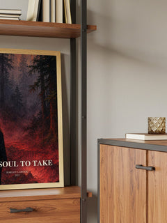Her Soul to Take book watercolour illustration paper finish options – matte satin gloss