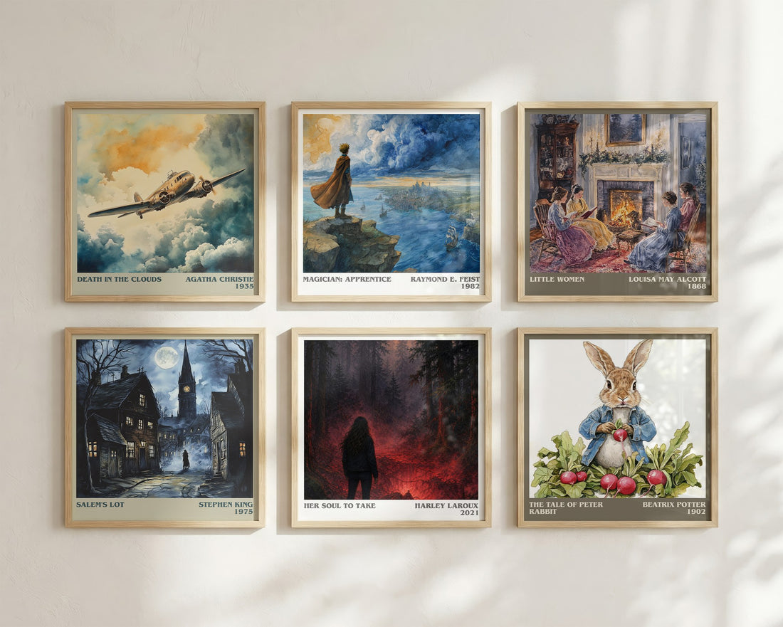 Her Soul to Take literary art print colour and style options – Harley Laroux book art