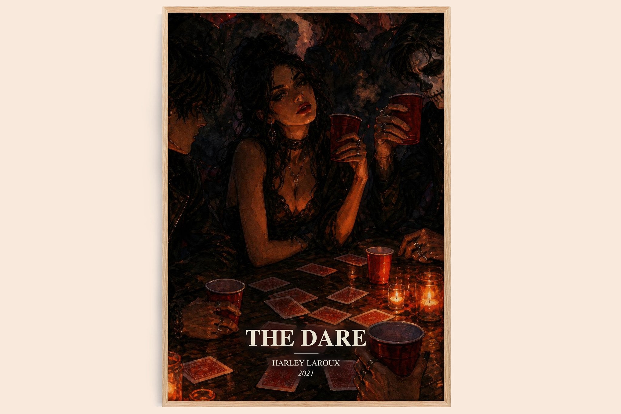 The Dare Book Watercolour Illustration by Harley Laroux
