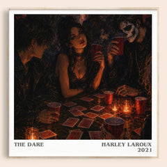 The Dare literary book poster by Harley Laroux – framed literary art print