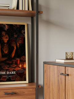 The Dare book watercolour illustration paper finish options – matte satin gloss