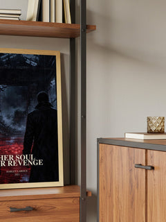 Her Soul for Revenge book watercolour illustration paper finish options – matte satin gloss