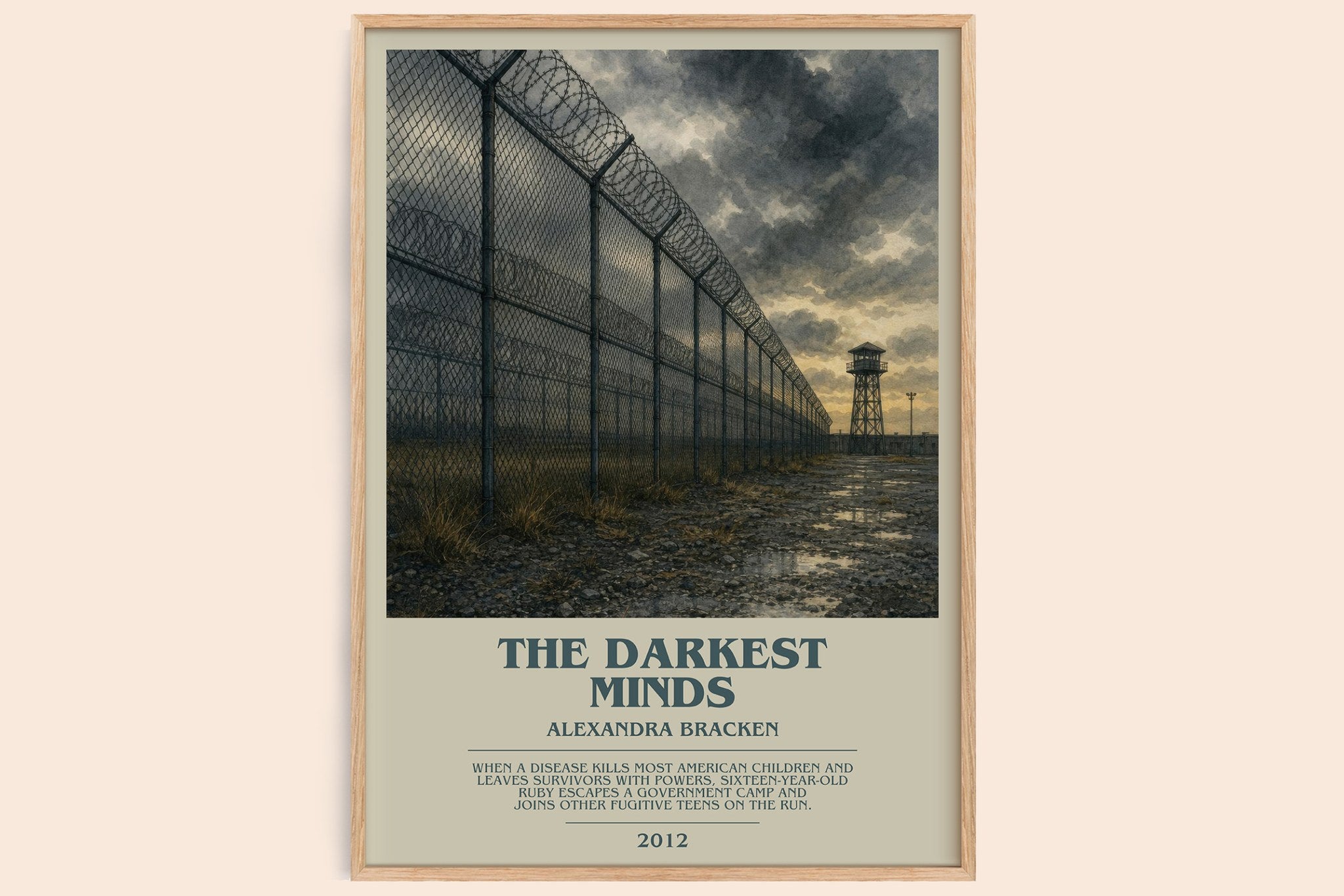 The Darkest Minds Bookish Wall Art by Alexandra Bracken