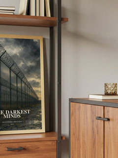 The Darkest Minds book watercolour illustration paper finish options – matte satin gloss