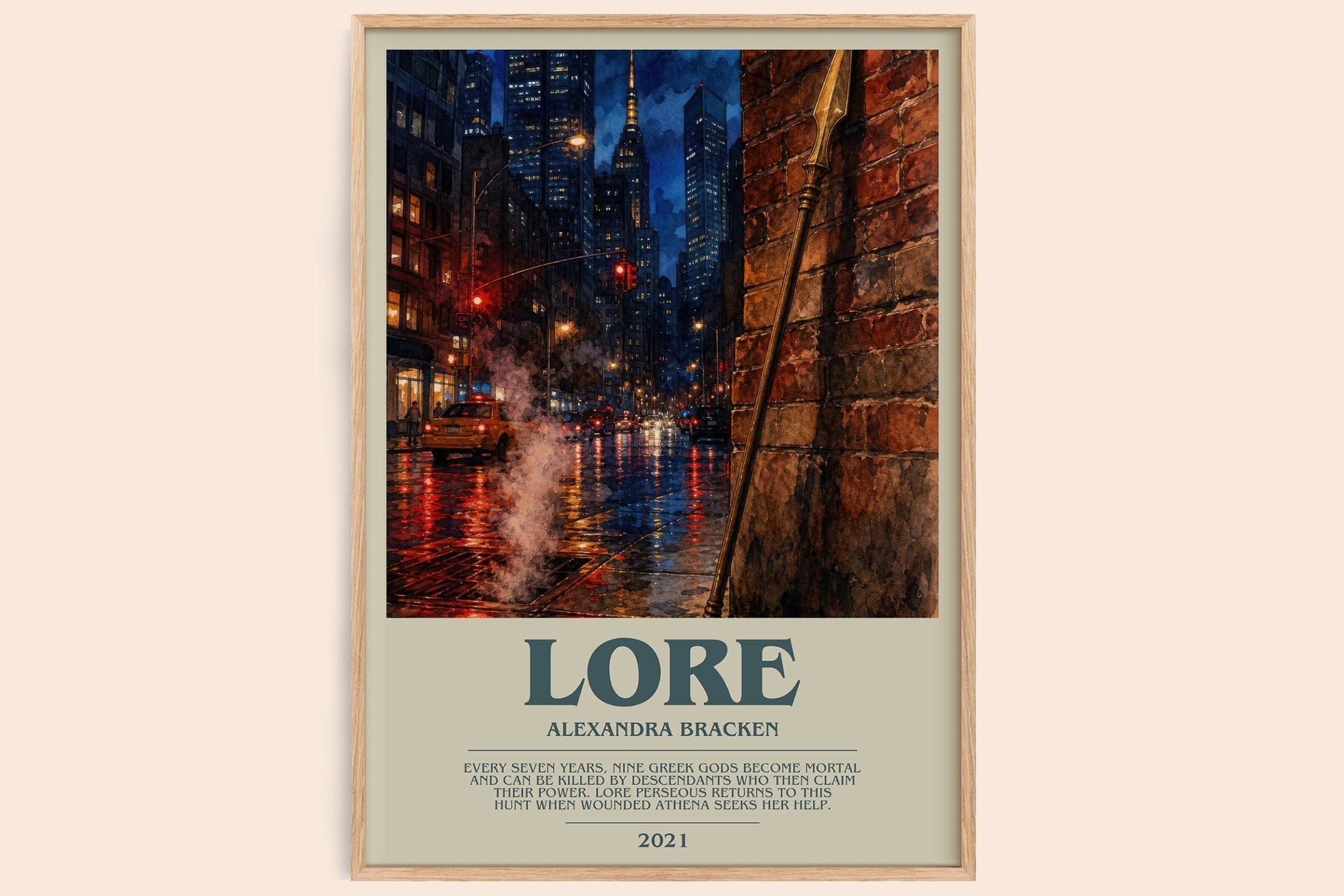 Lore Bookish Wall Art by Alexandra Bracken