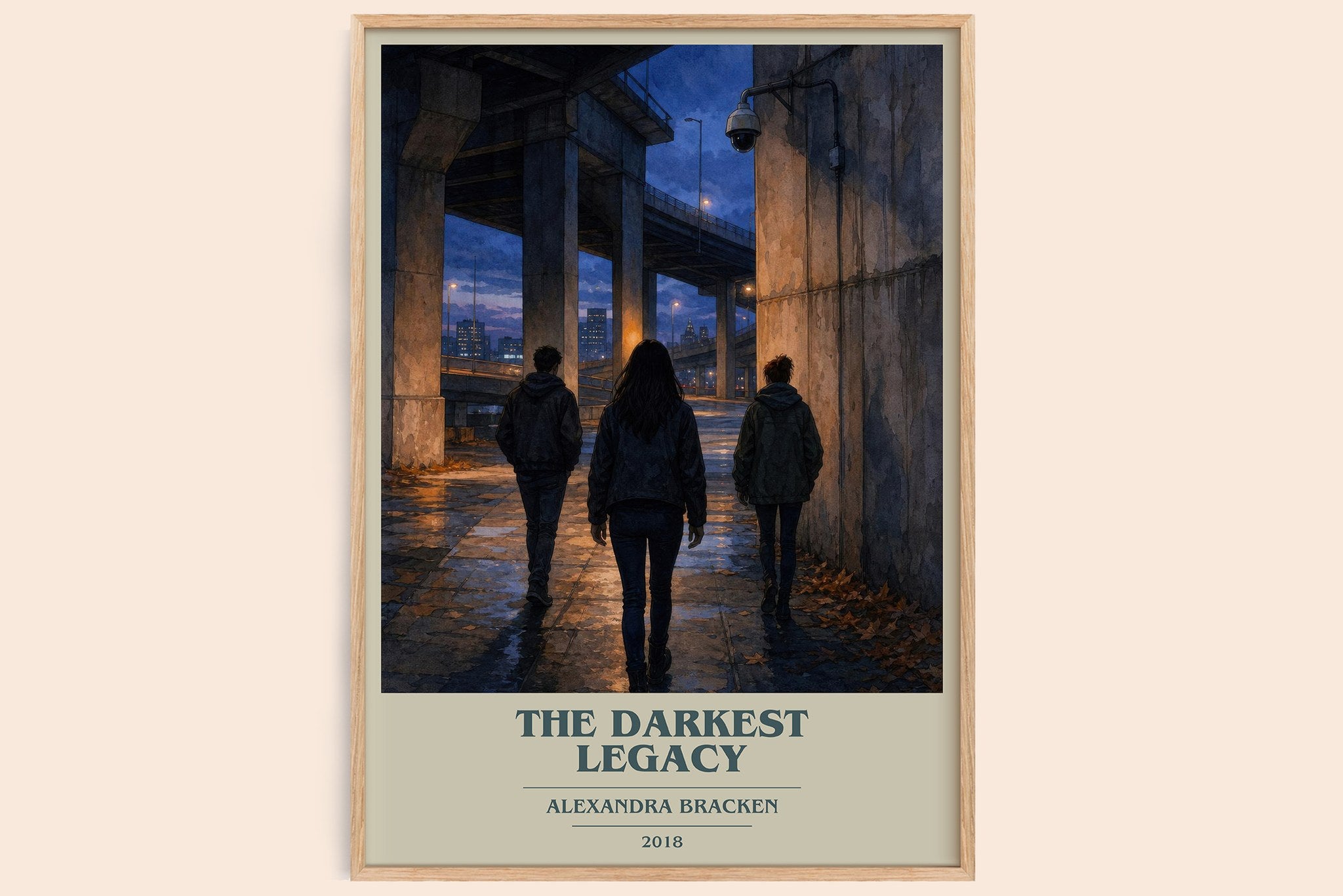 The darkest legacy Book Cover Poster by Alexandra Bracken