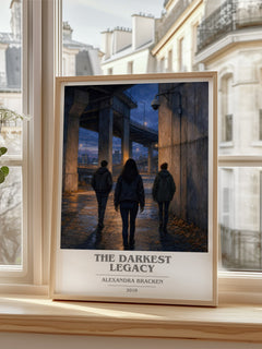 The darkest legacy book cover poster colour and style options – Alexandra Bracken book art