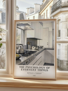 The Psychology of Everyday Things book cover poster colour and style options – Donald A. Norman book art