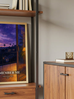 Remember Me book watercolour illustration paper finish options – matte satin gloss