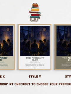 The Midnight Club Bookish Wall Art by Christopher Pike – image 4