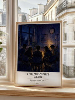 The Midnight Club book cover poster colour and style options – Christopher Pike book art