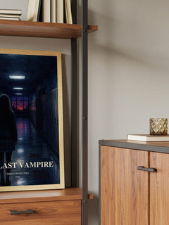 The Last Vampire book watercolour illustration paper finish options – matte satin gloss