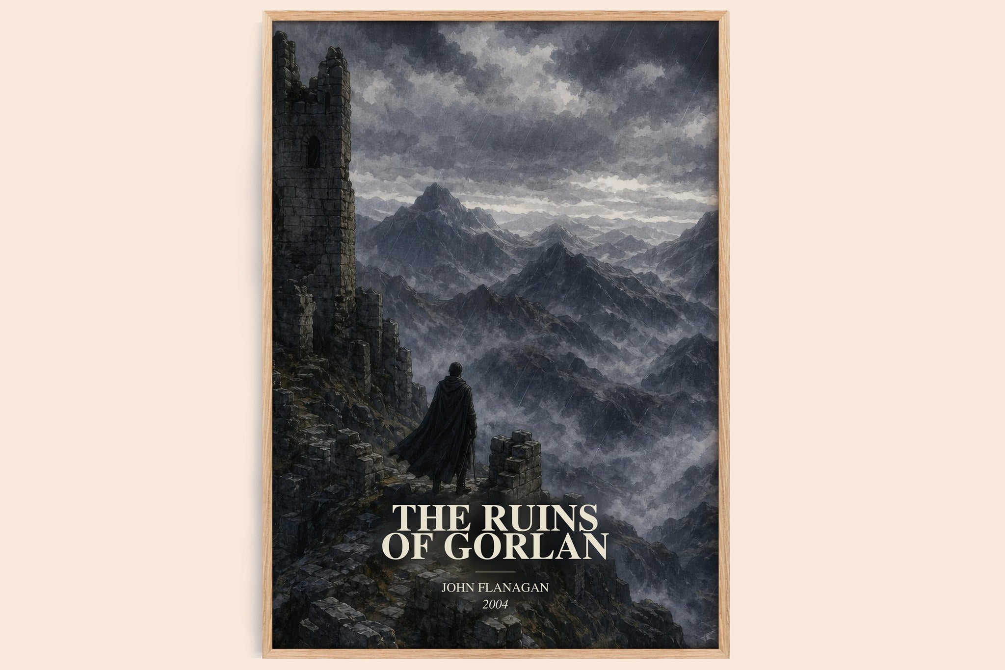 The Ruins of Gorlan Book Watercolour Illustration by John Flanagan