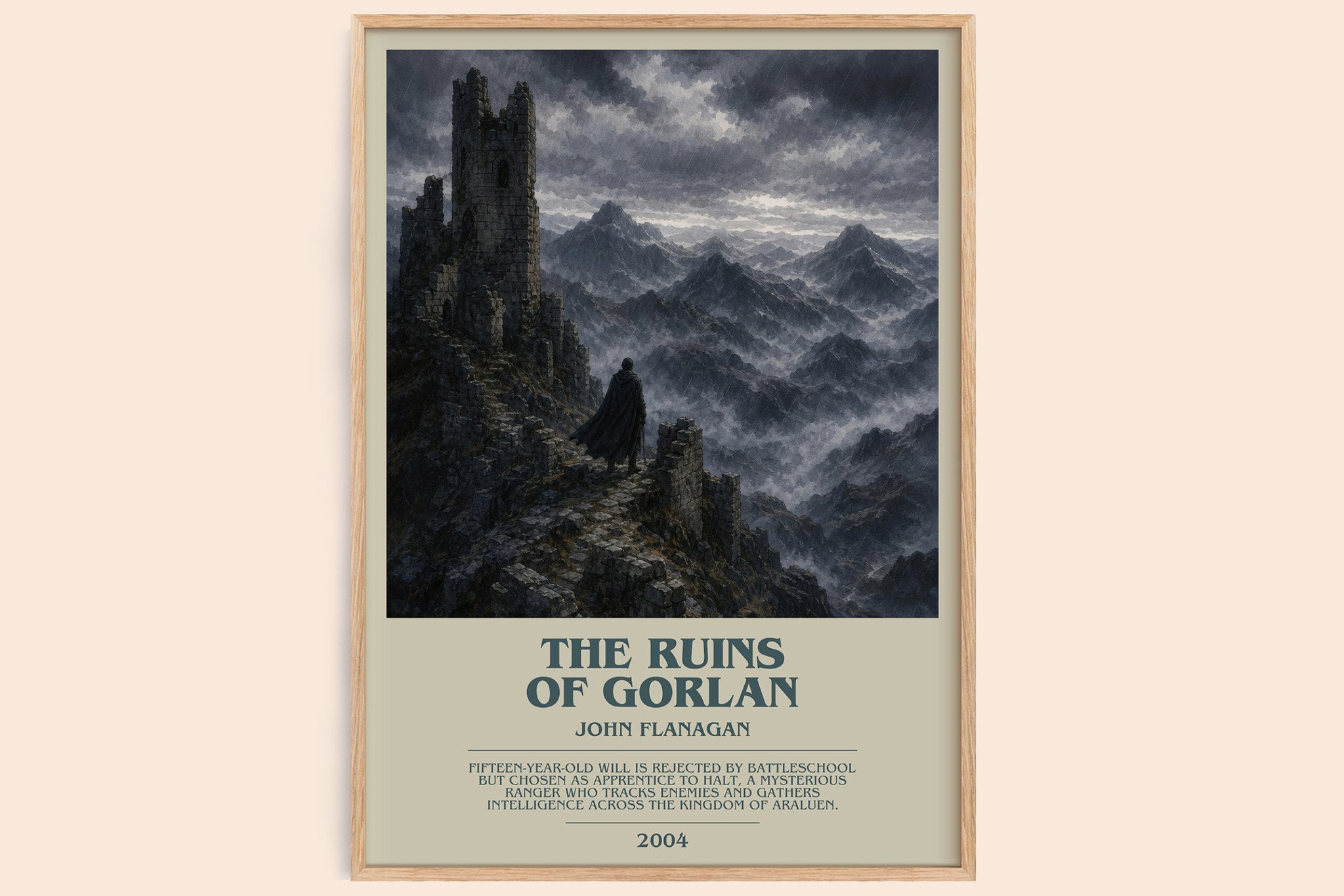 The Ruins of Gorlan Bookish Wall Art by John Flanagan