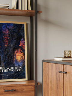 Women Who Run with the Wolves book watercolour illustration paper finish options – matte satin gloss