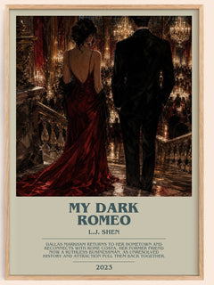 My Dark Romeo Bookish Wall Art by L.J. Shen – image 1