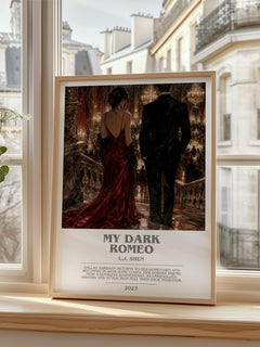My Dark Romeo Bookish Wall Art by L.J. Shen – image 2