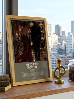 My Dark Romeo Bookish Wall Art by L.J. Shen – image 3