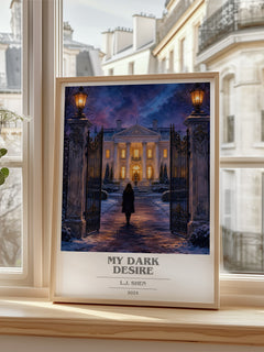 My Dark Desire book cover poster colour and style options – L.J. Shen book art