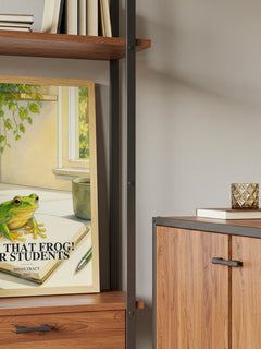 Eat That Frog! for Students book watercolour illustration paper finish options – matte satin gloss