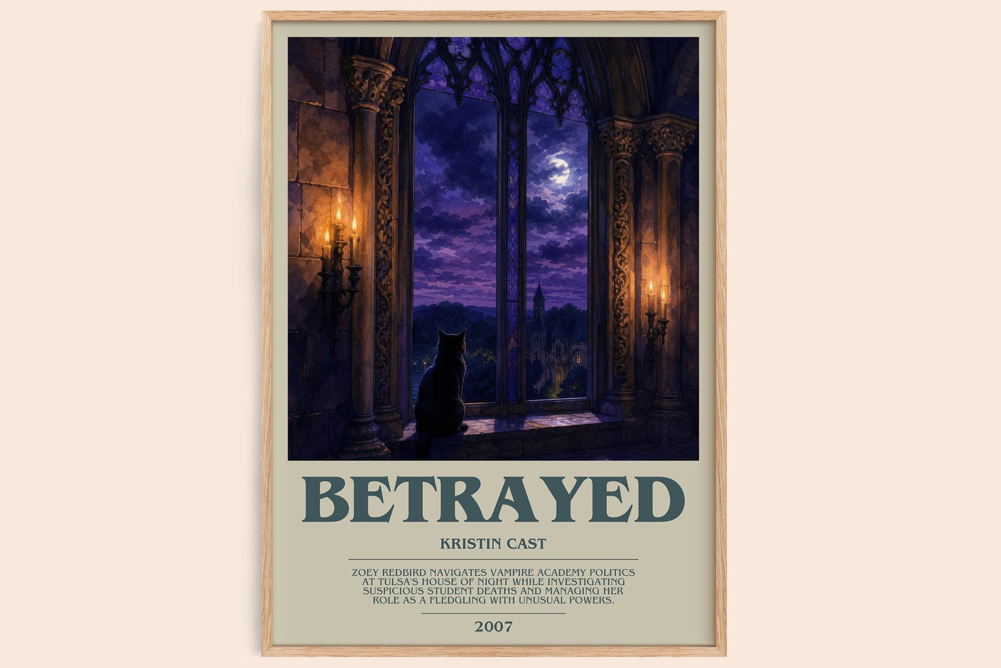 Betrayed Bookish Wall Art by Kristin Cast