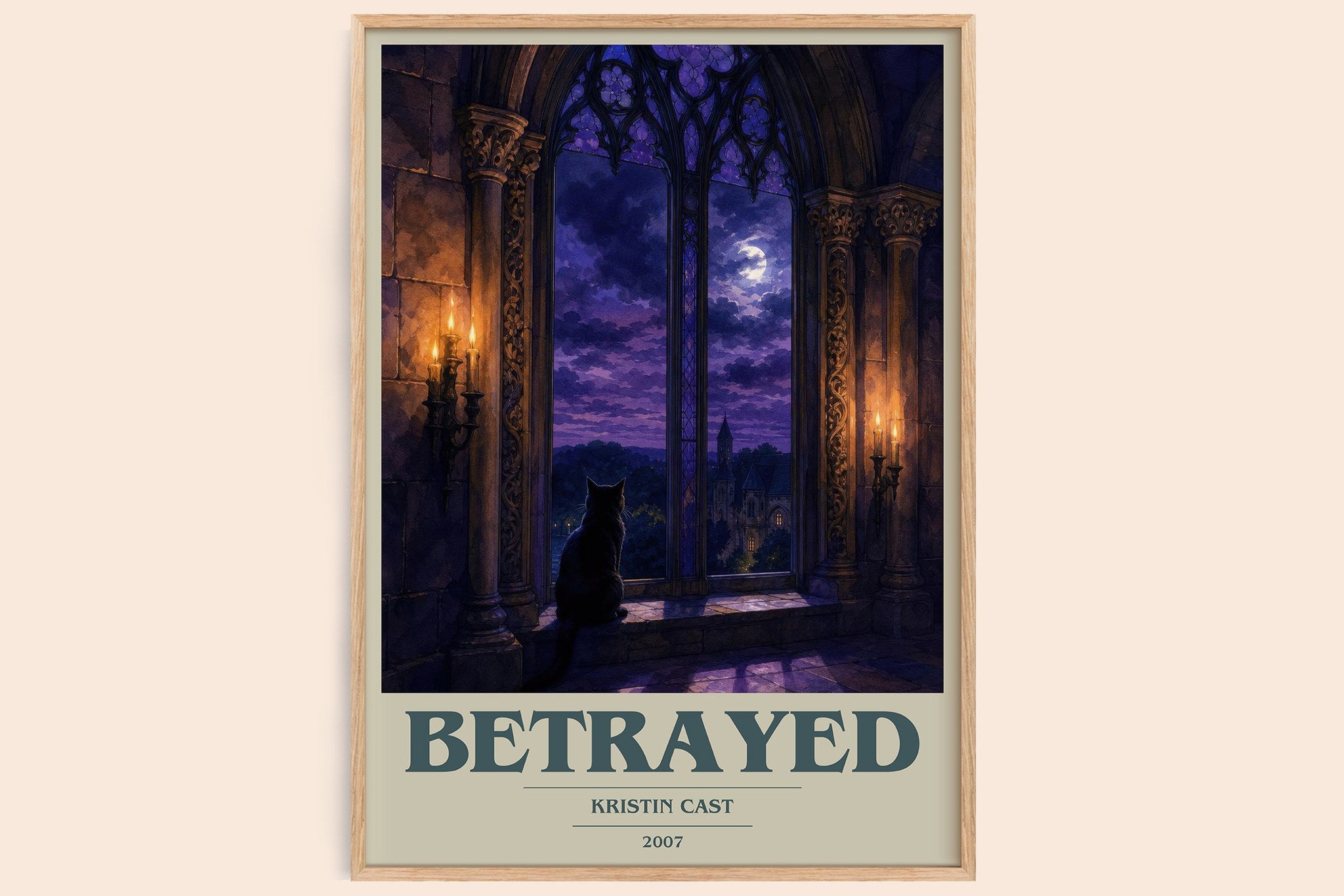 Betrayed Book Cover Poster by Kristin Cast