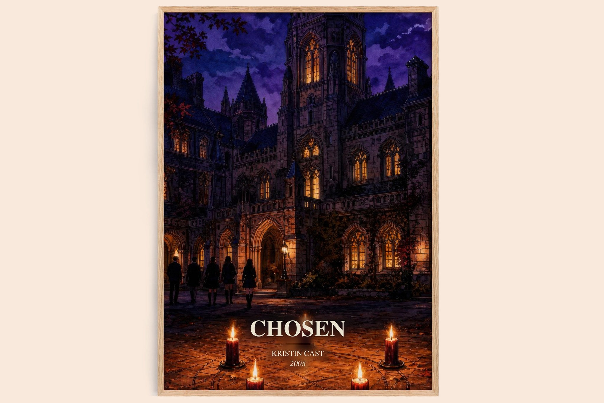 Chosen Book Watercolour Illustration by Kristin Cast