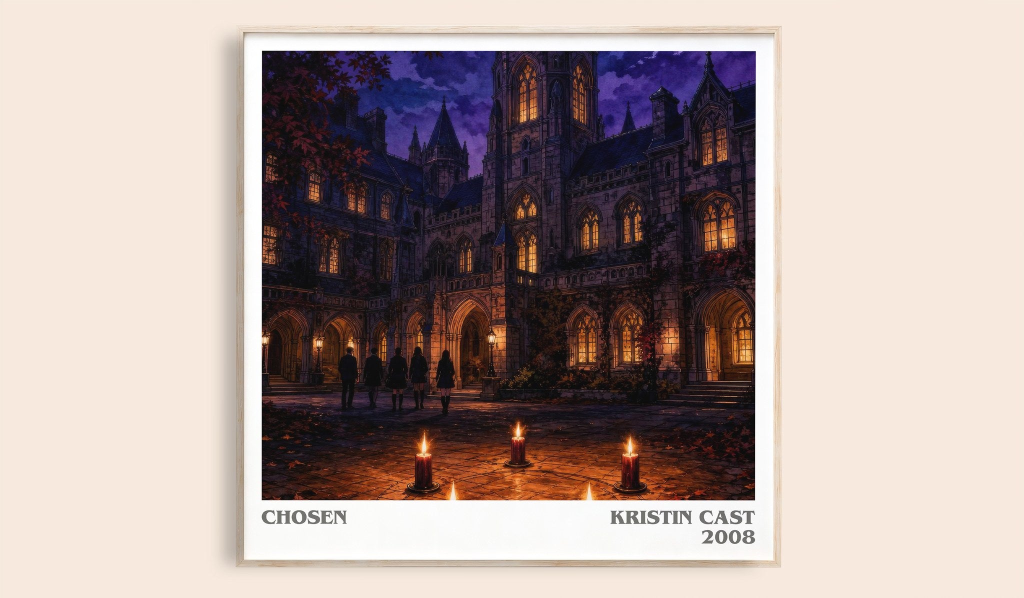 Chosen Literary Art Print by Kristin Cast