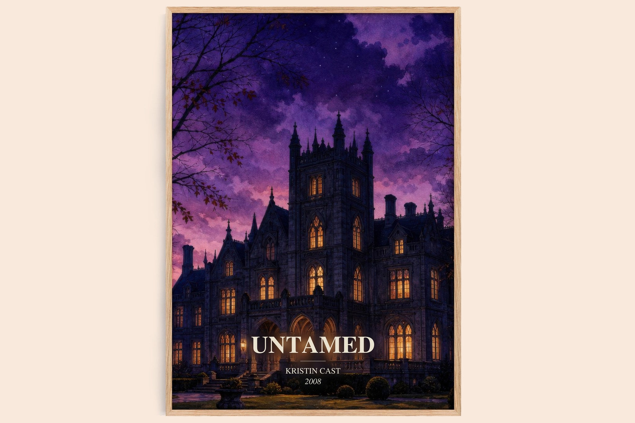Untamed Book Watercolour Illustration by Kristin Cast