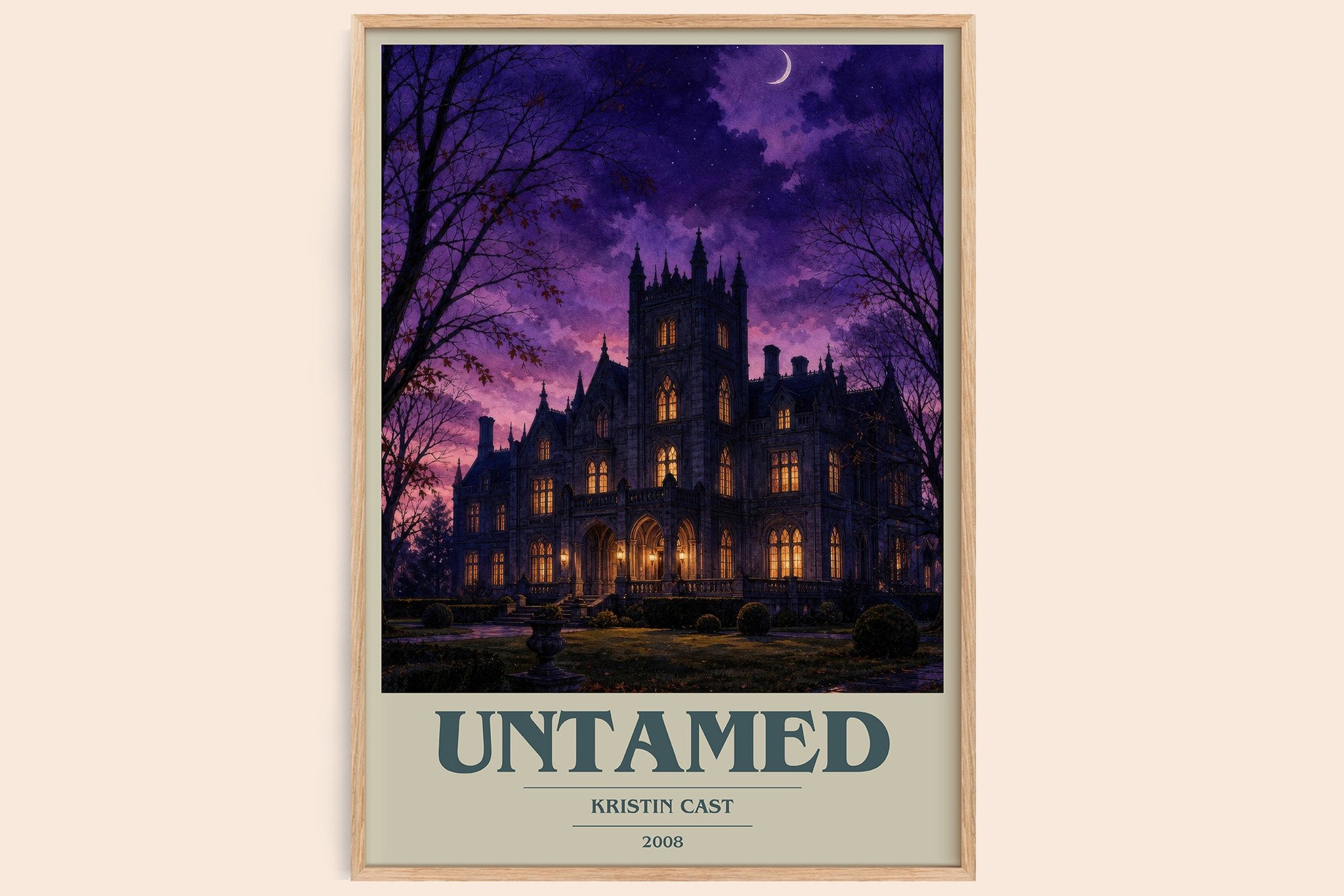 Untamed Book Cover Poster by Kristin Cast
