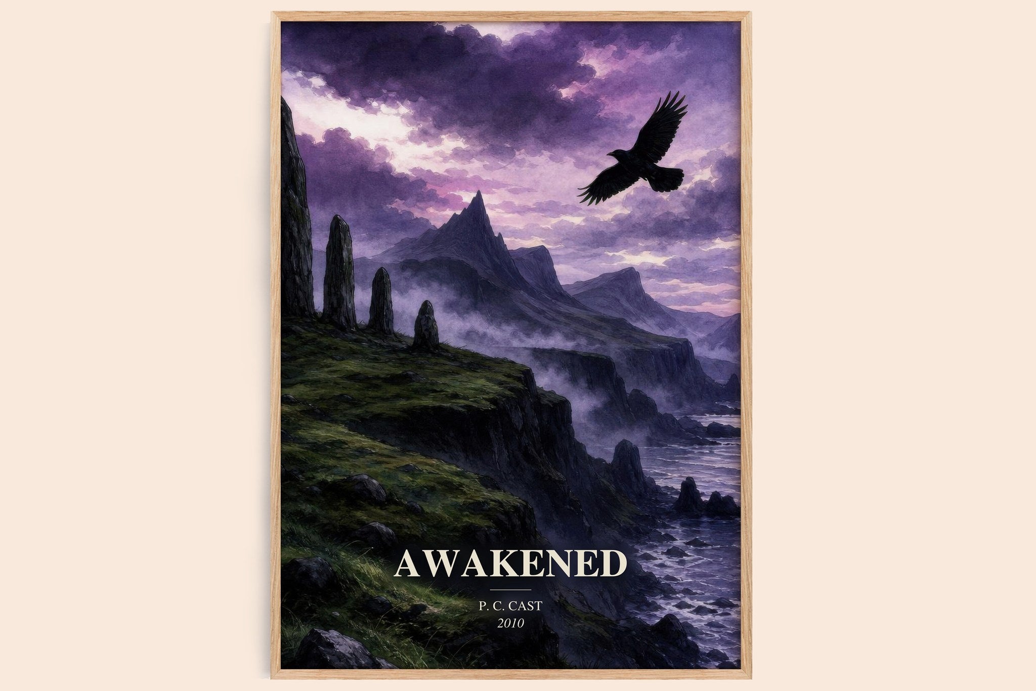 Awakened Book Watercolour Illustration by P. C. Cast