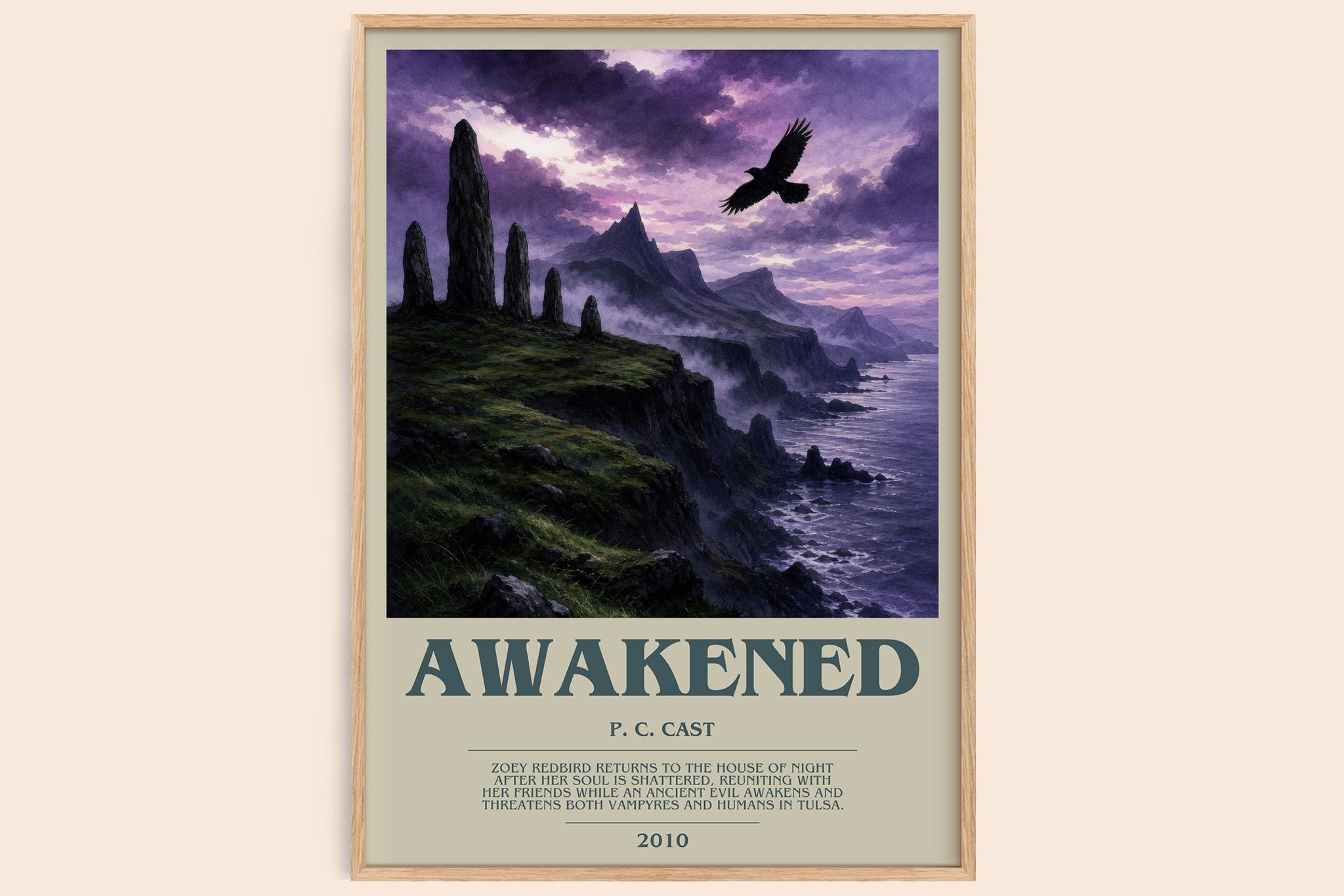 Awakened Bookish Wall Art by P. C. Cast