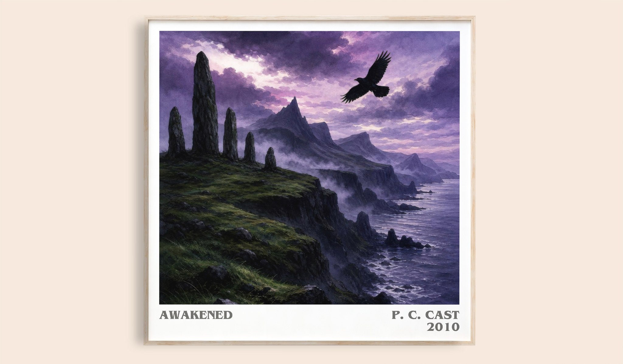 Awakened Literary Art Print by P. C. Cast