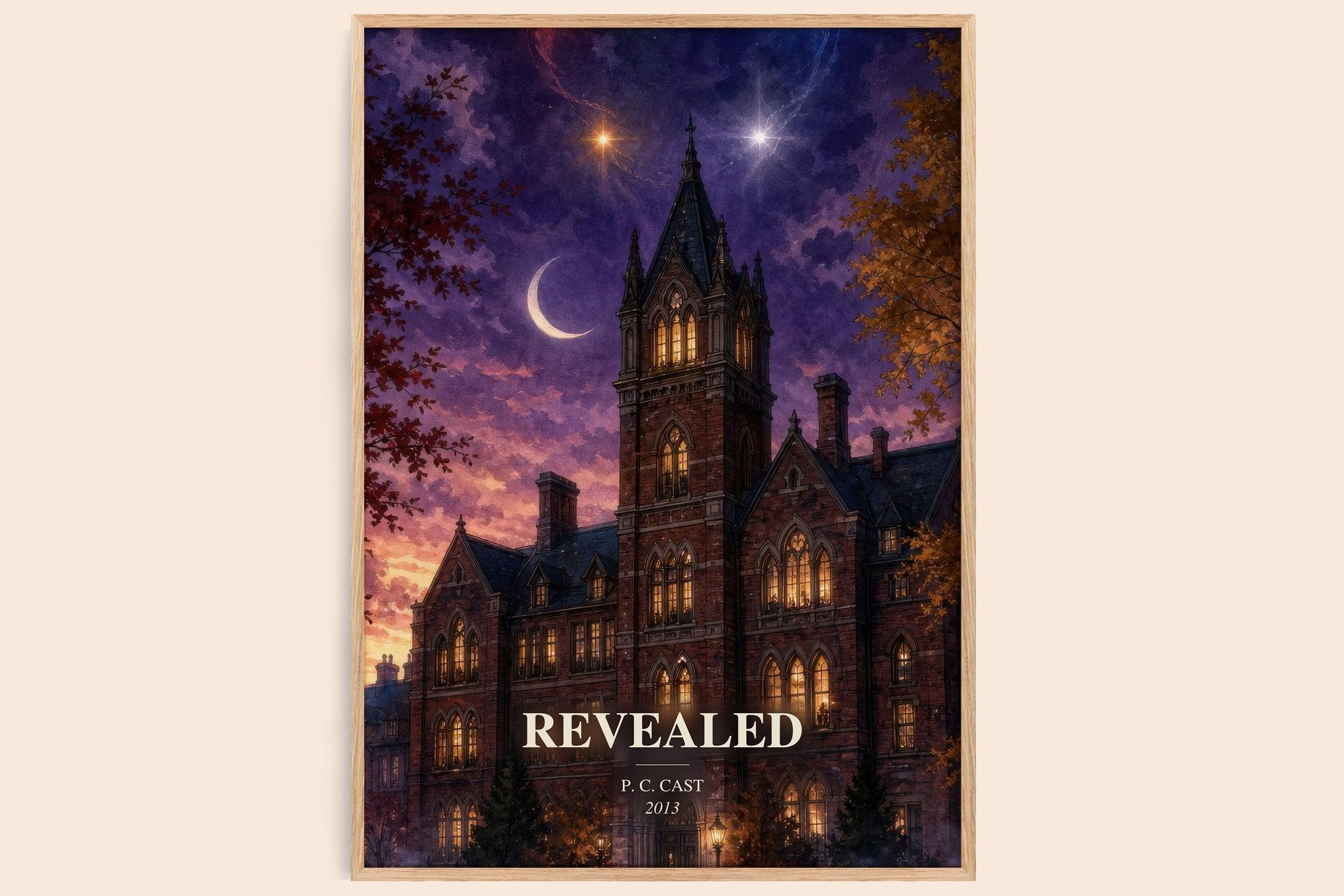 Revealed Book Watercolour Illustration by P. C. Cast