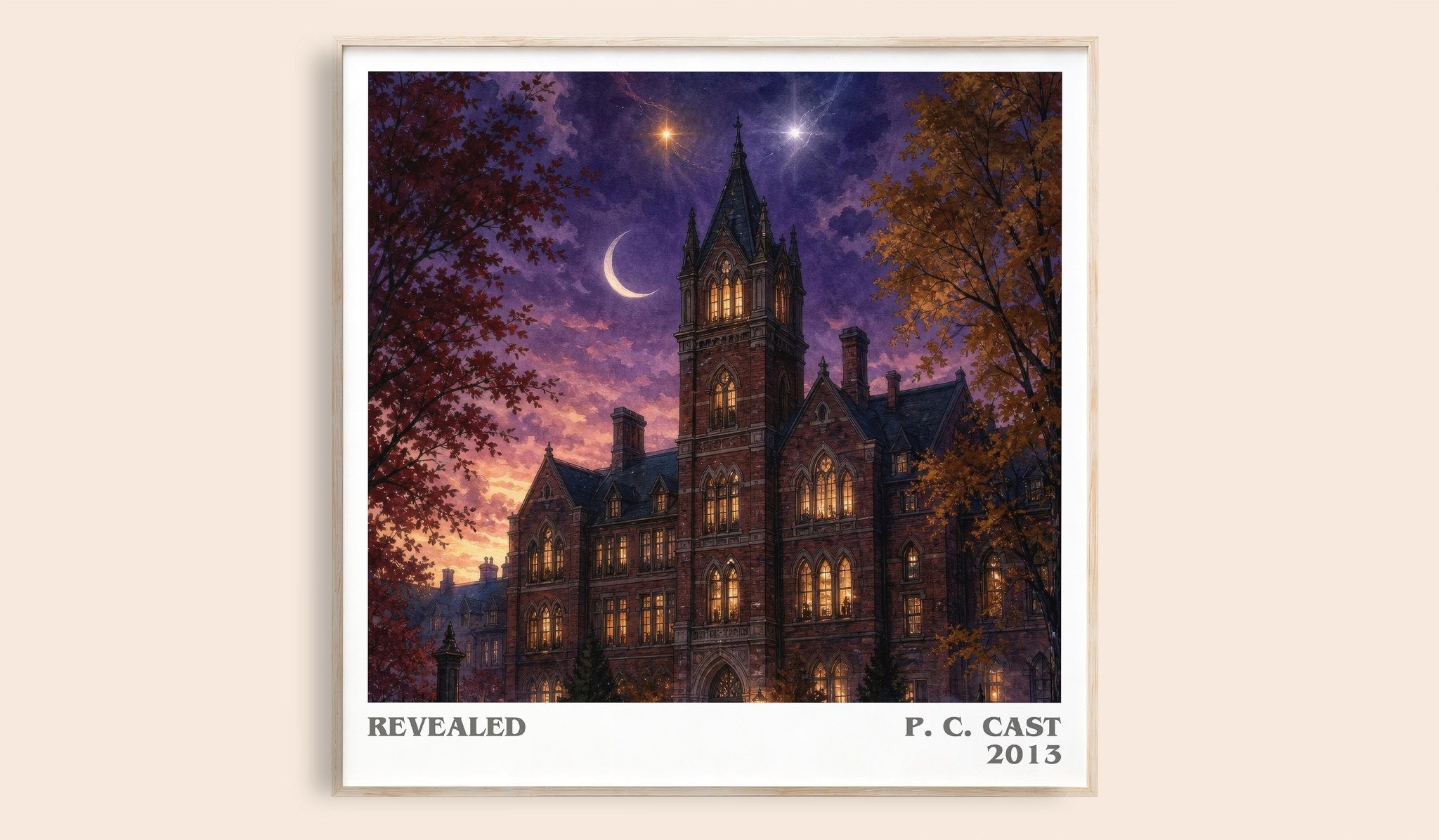 Revealed Literary Art Print by P. C. Cast