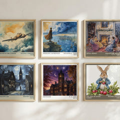 Revealed literary art print colour and style options – P. C. Cast book art