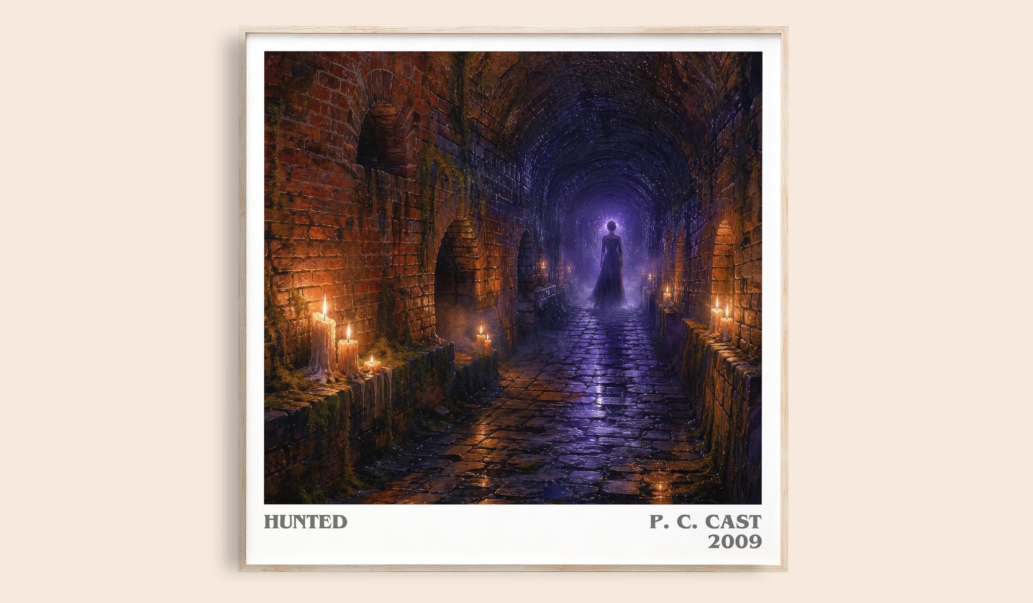 Hunted Literary Art Print by P. C. Cast