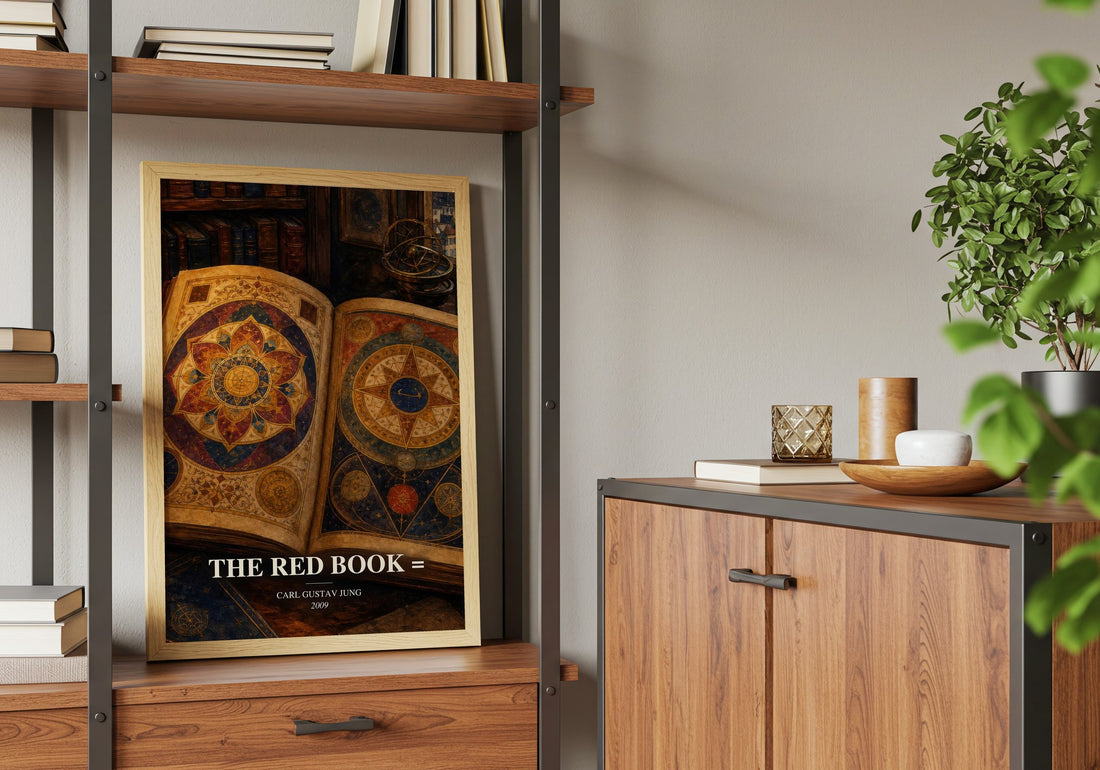 The red book = book watercolour illustration paper finish options – matte satin gloss