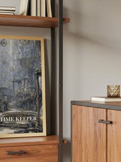 The time keeper book watercolour illustration paper finish options – matte satin gloss
