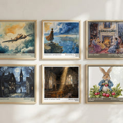 Have a little faith literary art print colour and style options – Mitch Albom book art